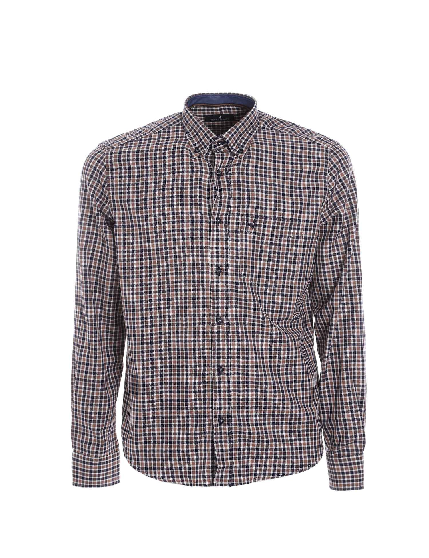 Camicie Marrone Navigare