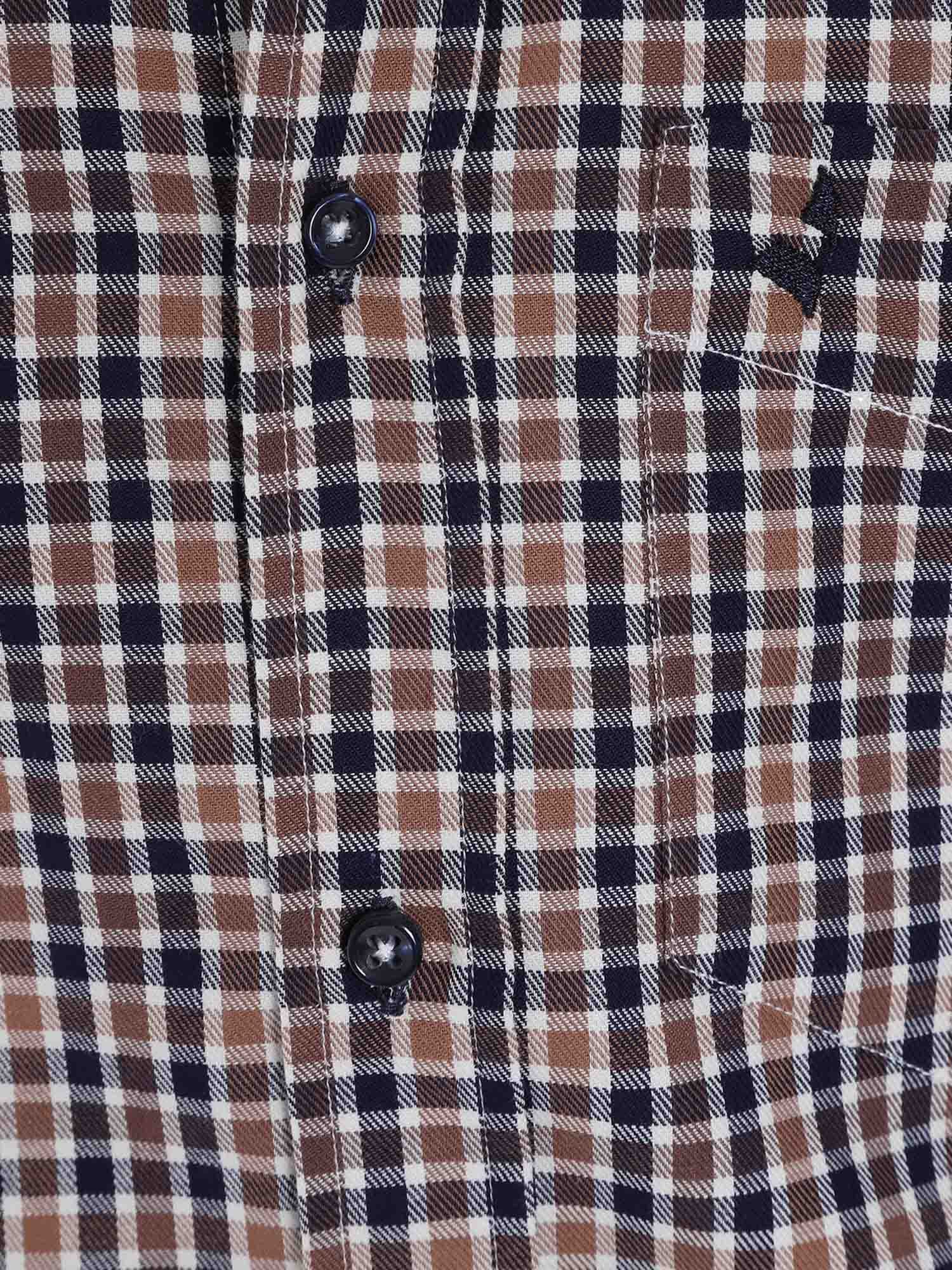 Camicie Marrone Navigare