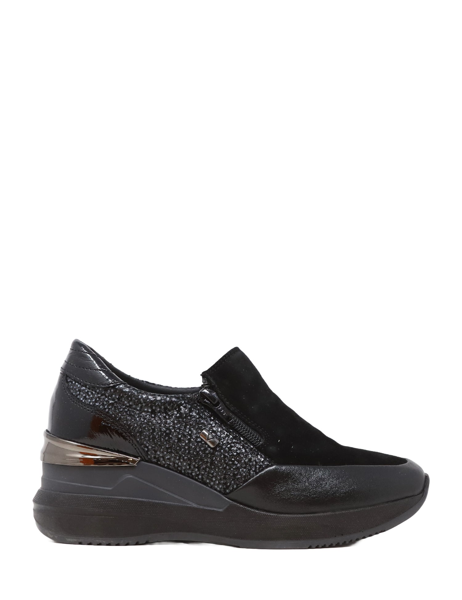 Slip-on Nero Valleverde