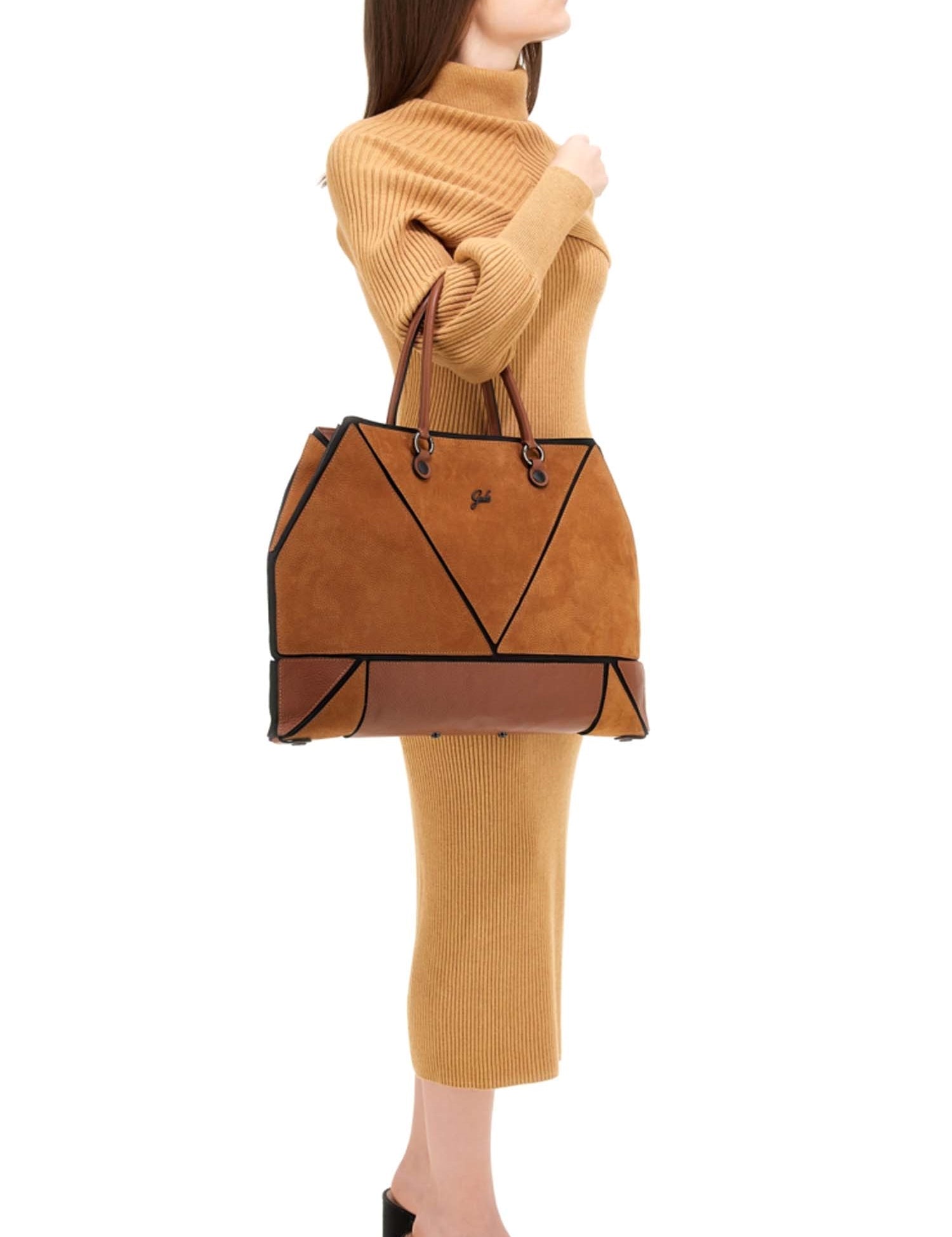 Borse a spalla Marrone Gabs