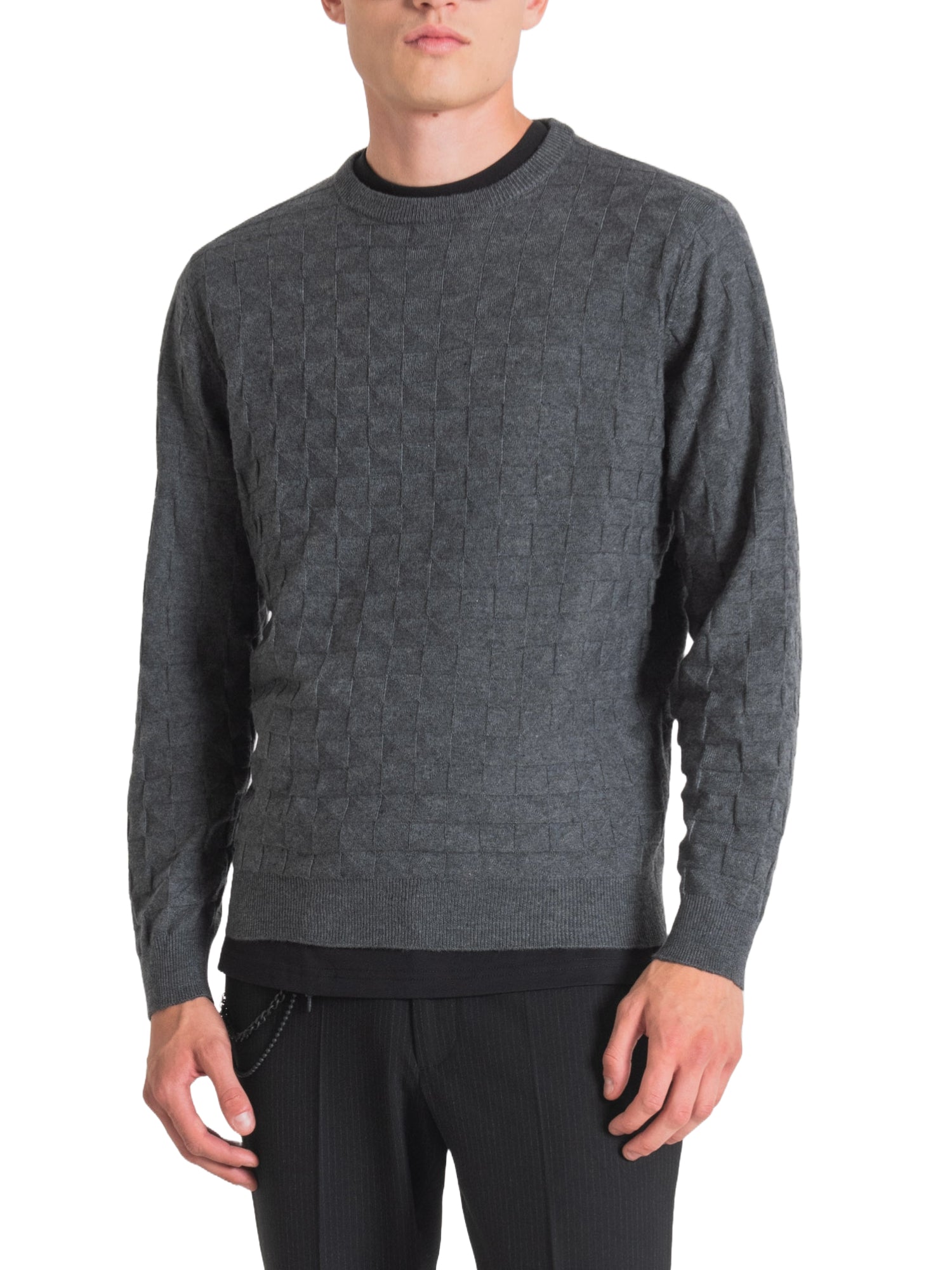 Maglioncini Grigio Antony Morato