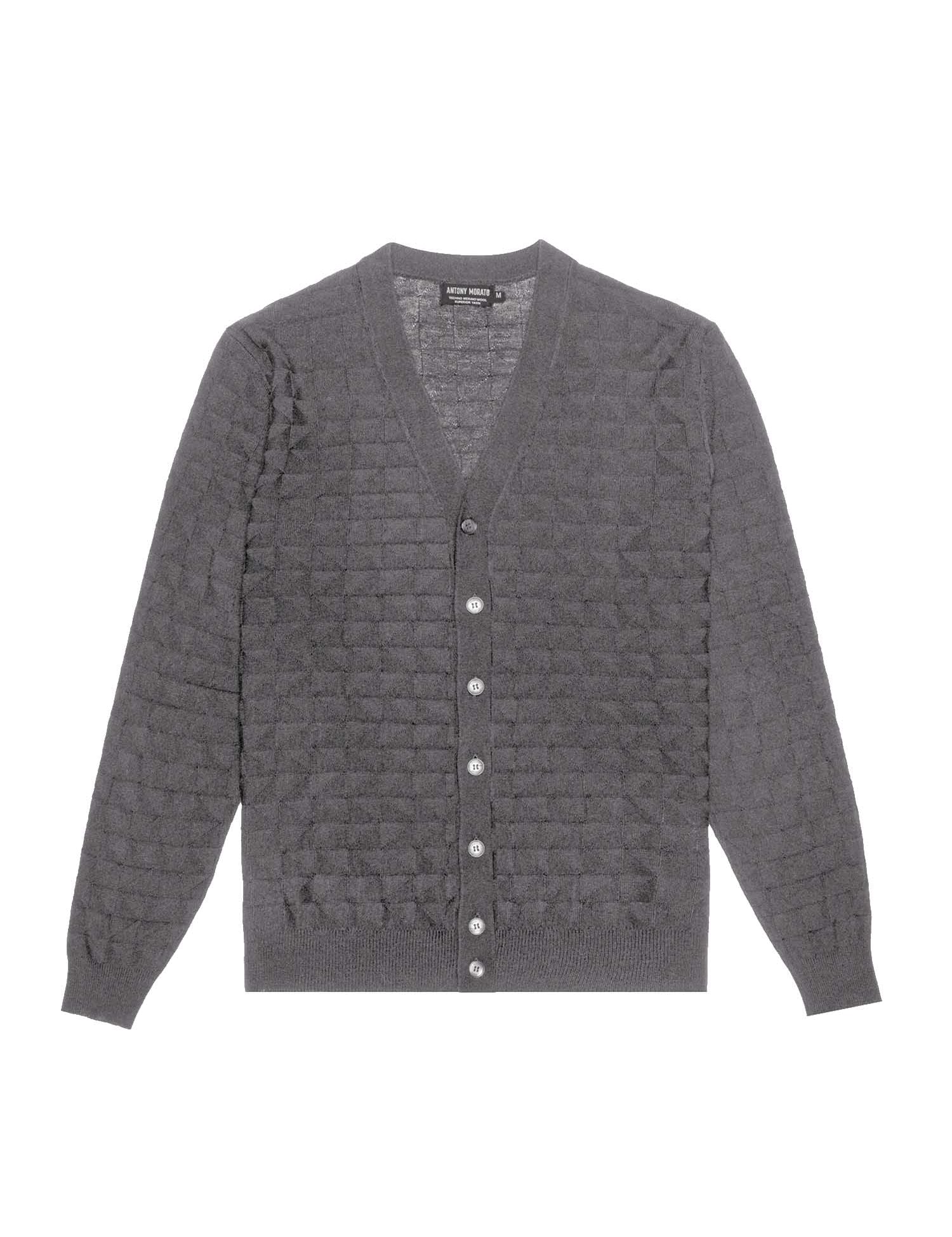 Cardigan Grigio Antony Morato