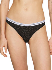 Slip Nero Calvin Klein Underwear