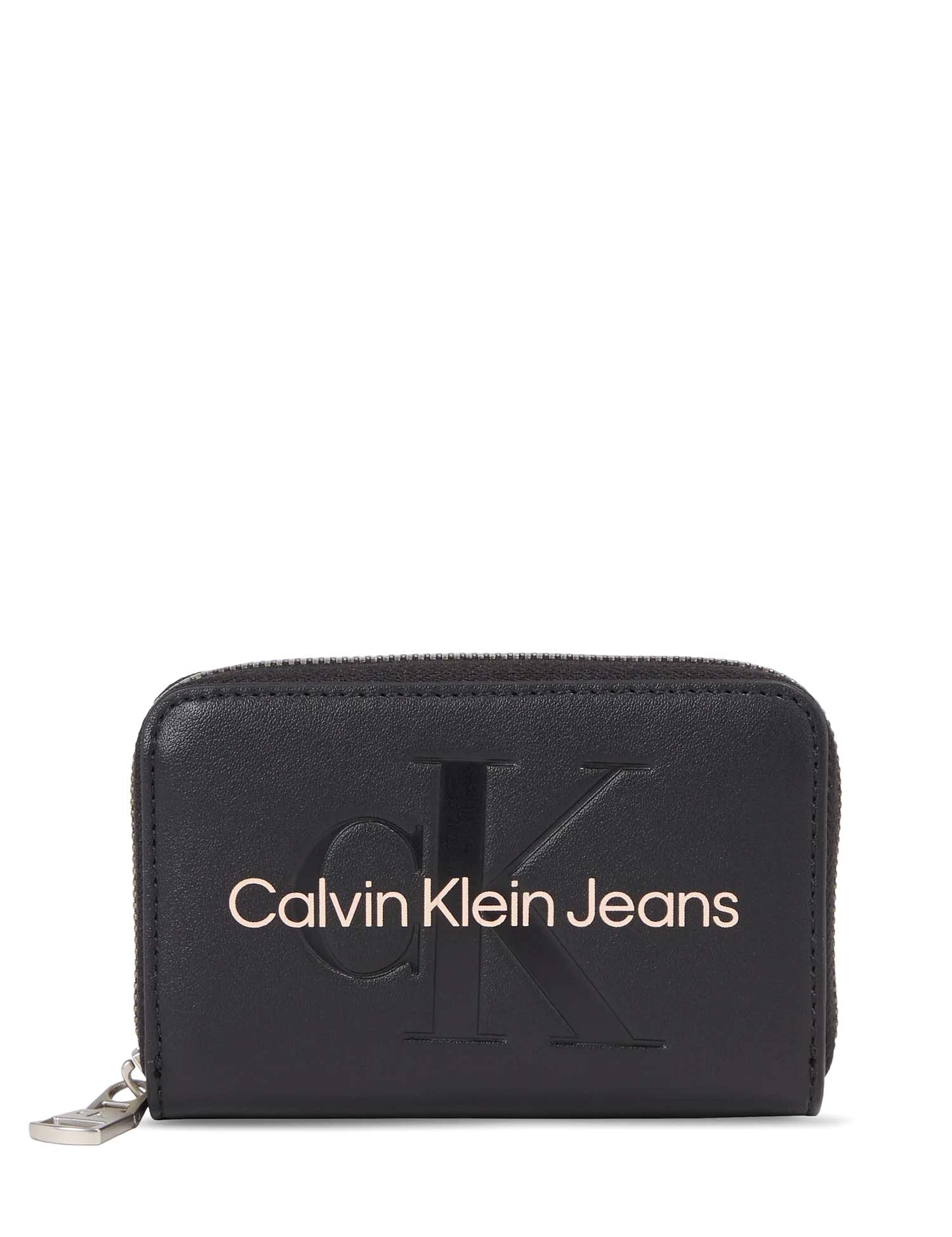 Portafogli Nero E Rosa Calvin Klein Jeans