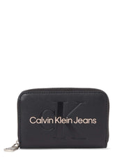 Portafogli Nero E Rosa Calvin Klein Jeans