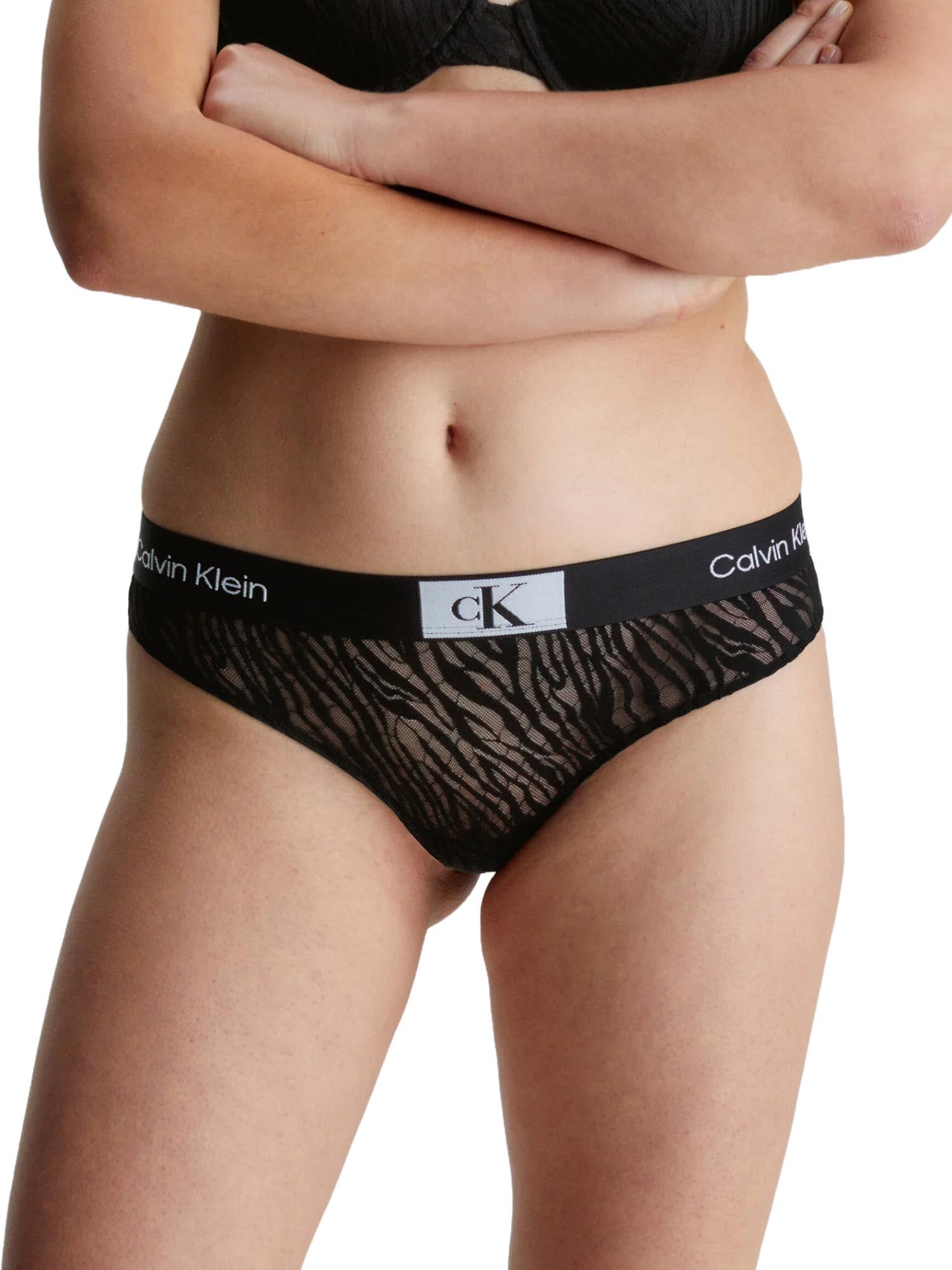 Perizomi Nero Calvin Klein Underwear