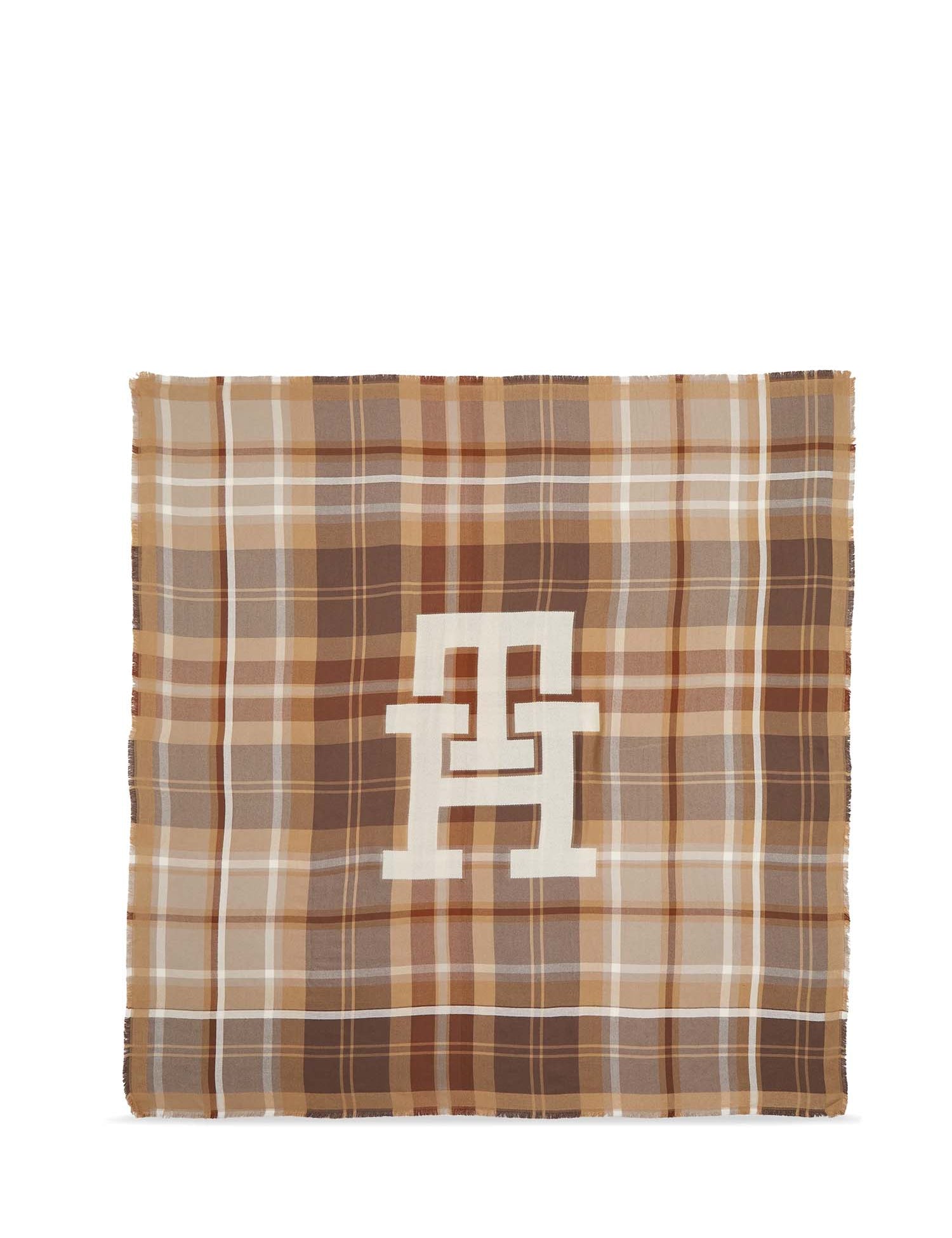 Foulard Marrone Tommy Hilfiger