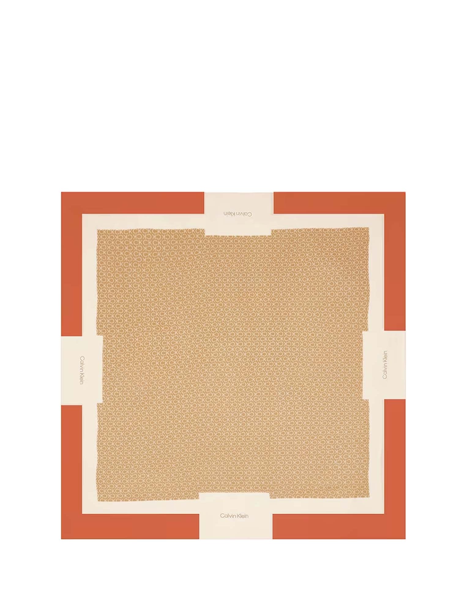 Foulard Marrone Calvin Klein