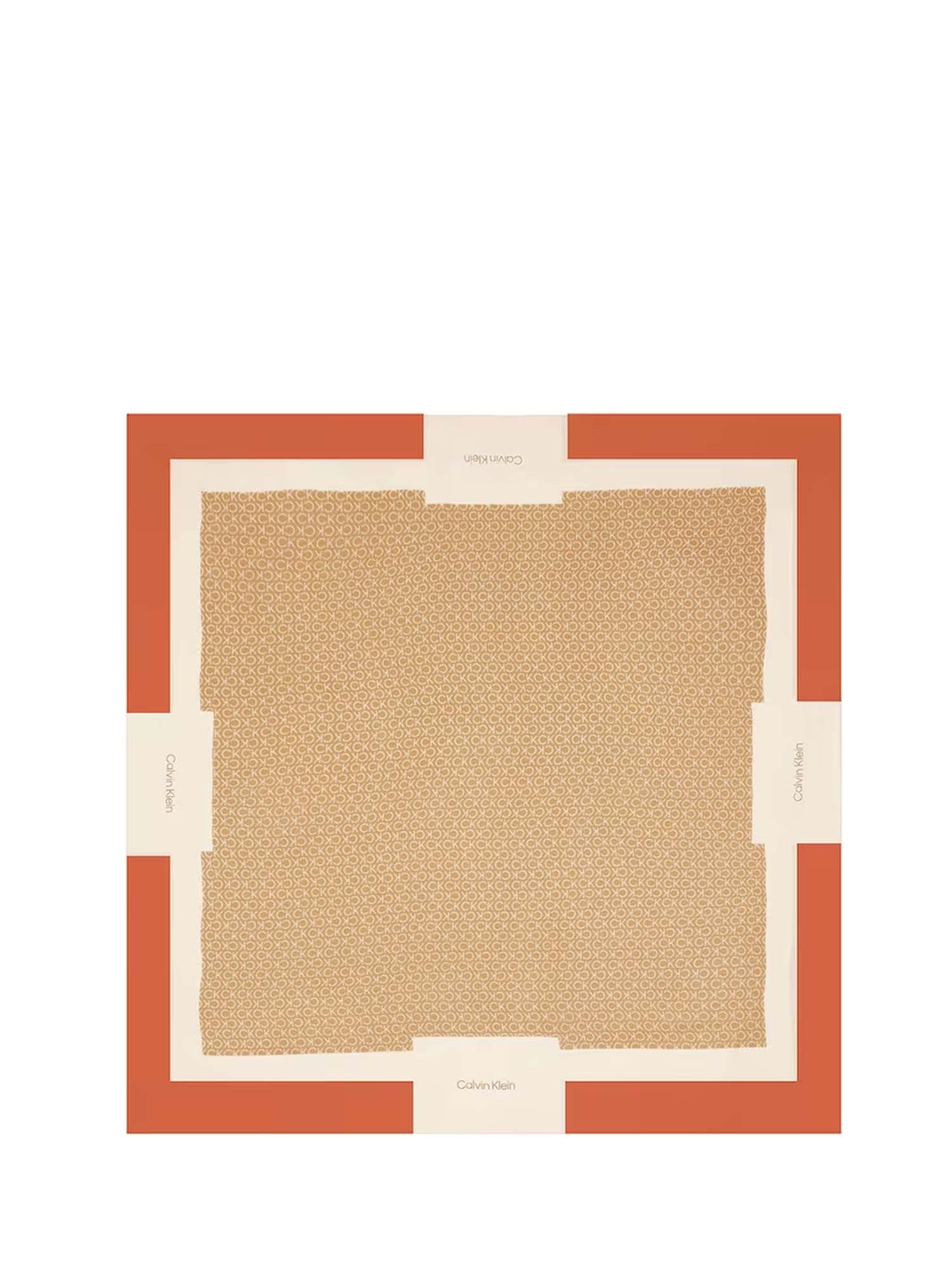 Foulard Marrone Calvin Klein