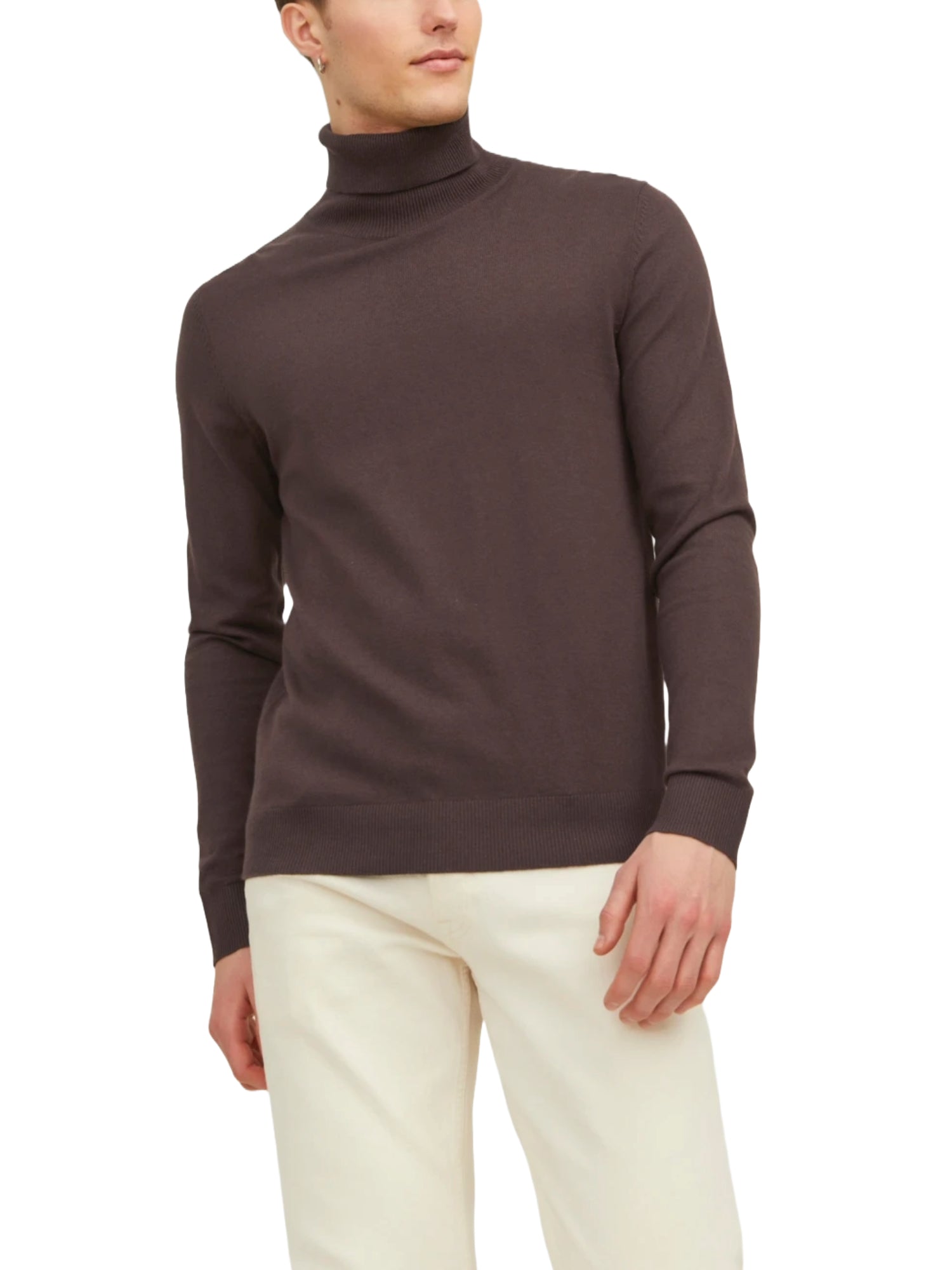 Maglie a collo alto Marrone Scuro Jack&jones