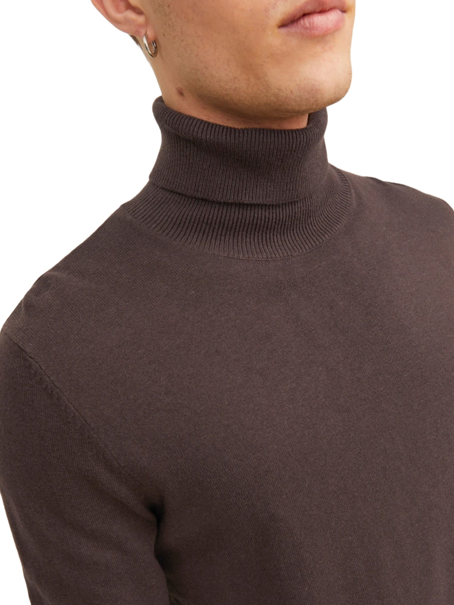 Maglie a collo alto Marrone Scuro Jack&jones