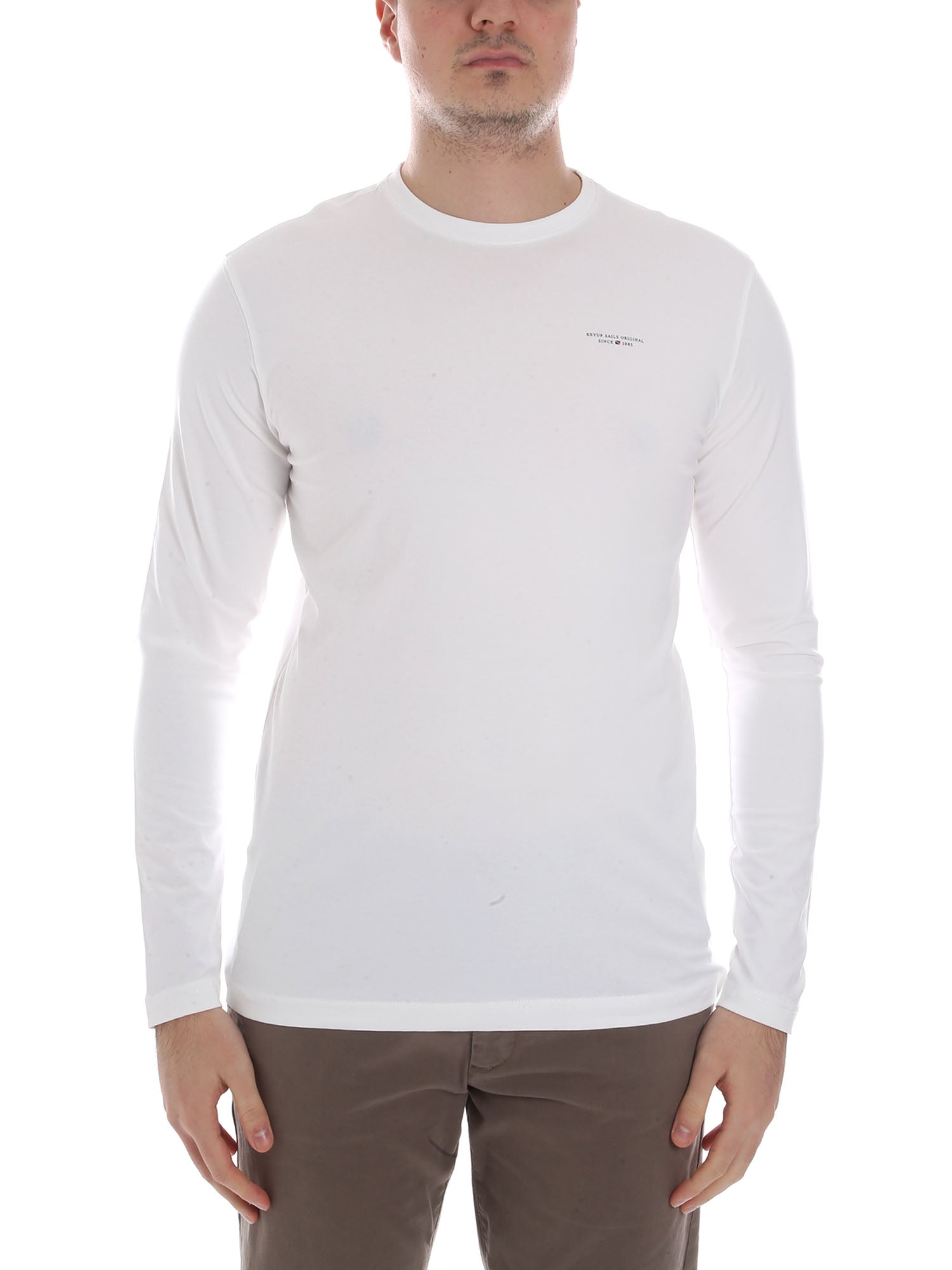 T-shirt Bianco Key Up