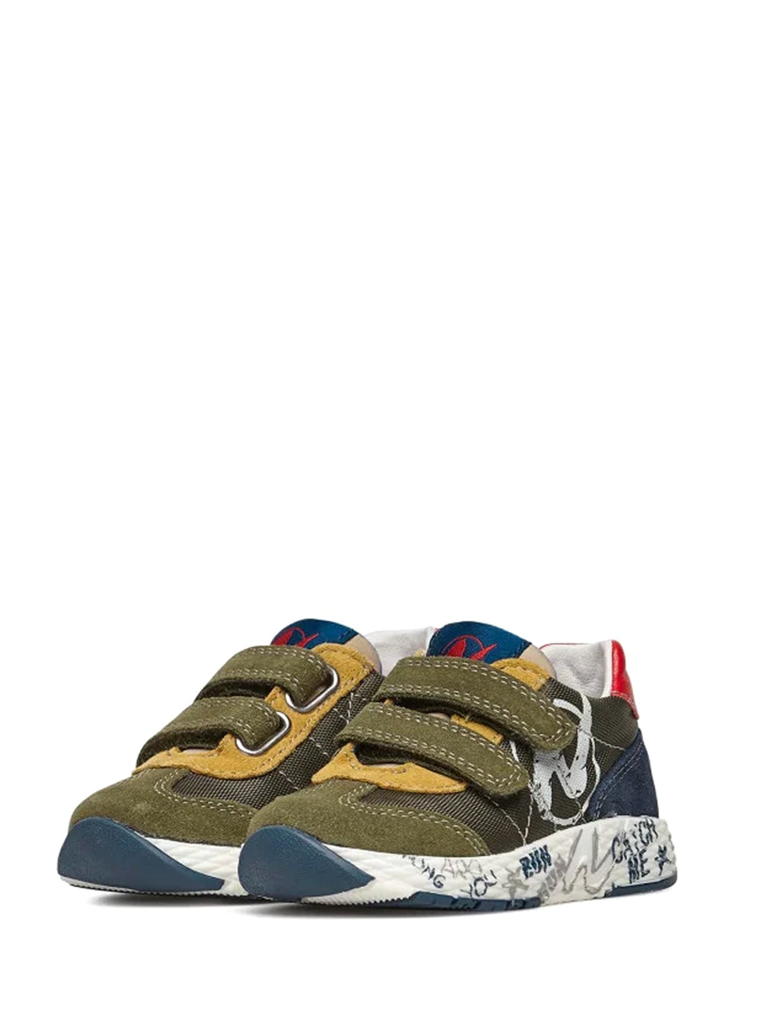 Scarpe con strappi Verde Naturino