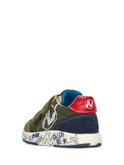 Scarpe con strappi Verde Naturino