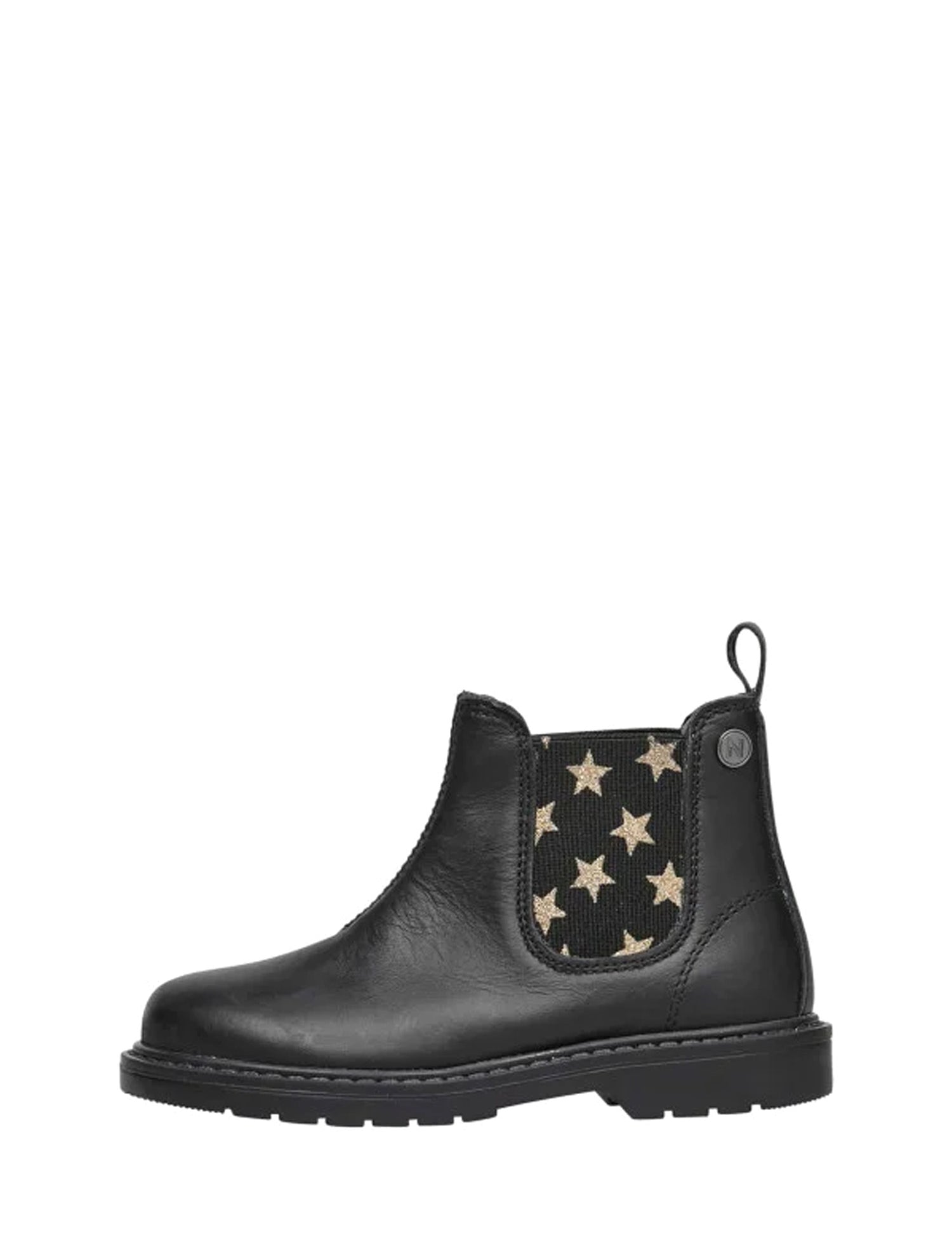 Stivaletti Nero Oro Naturino