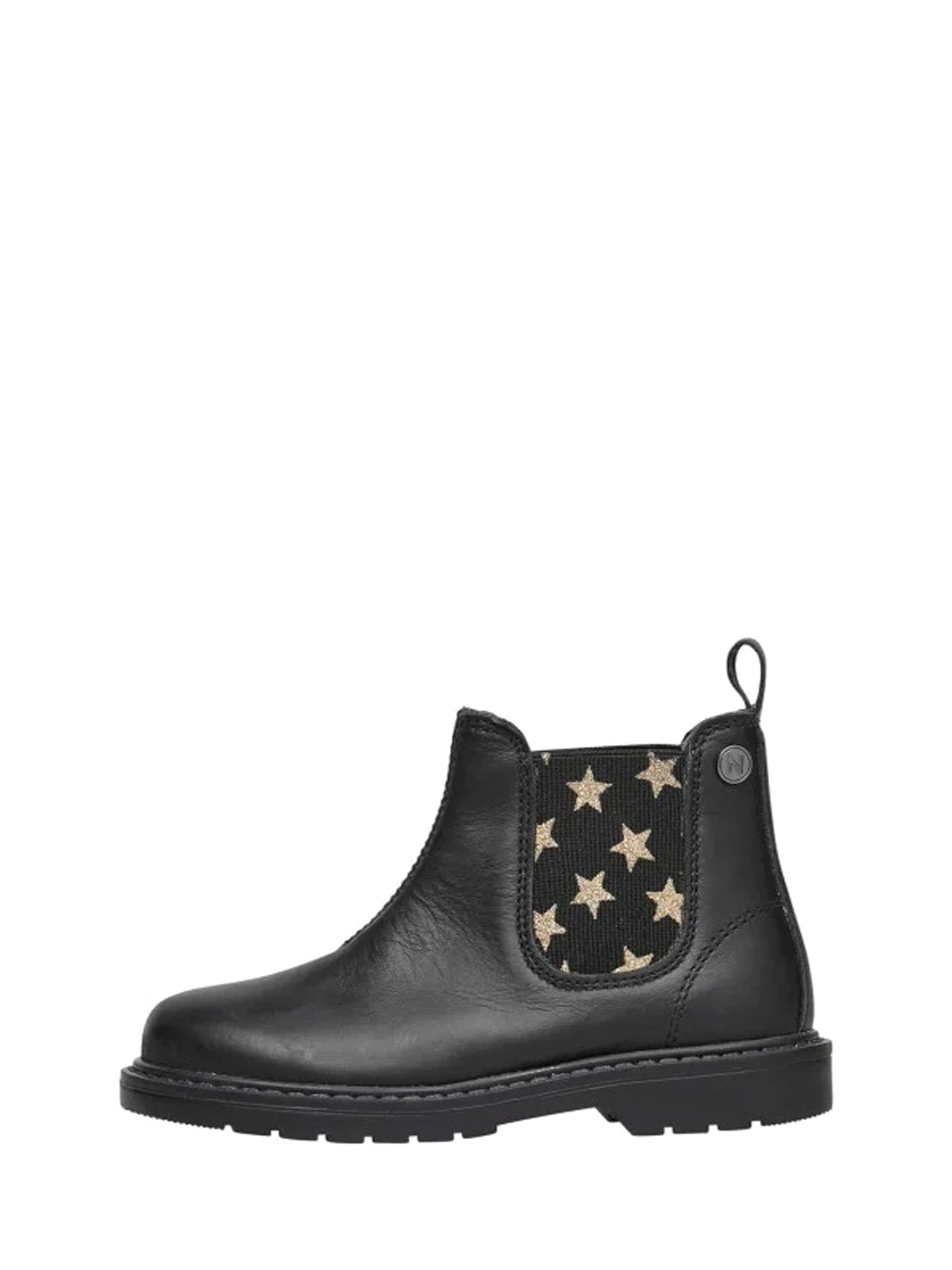 Stivaletti Nero Oro Naturino