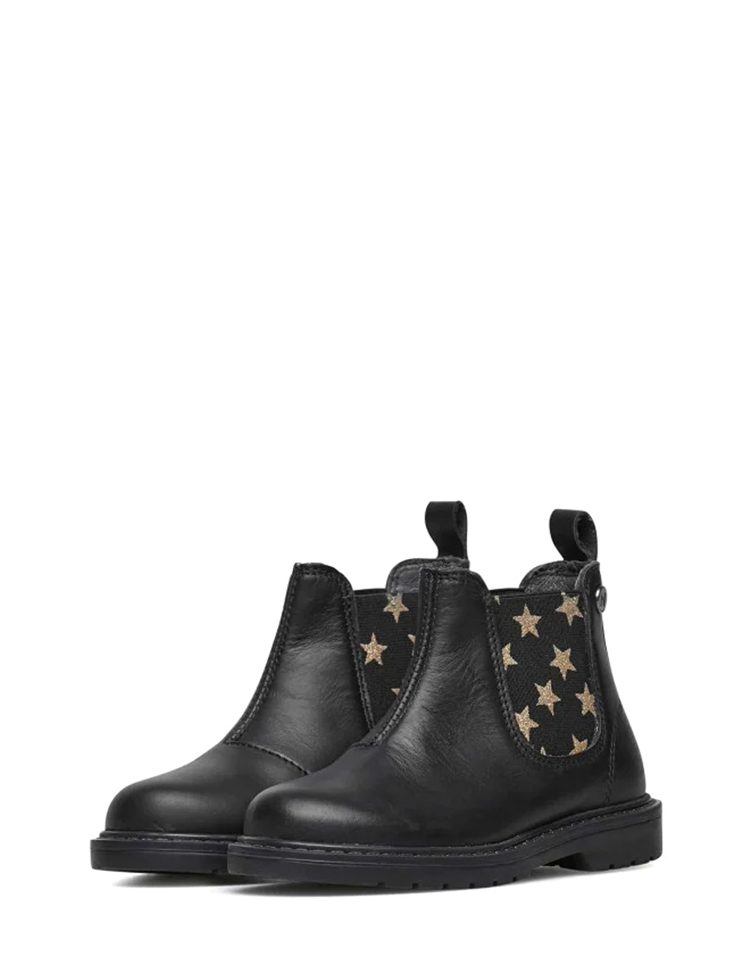 Stivaletti Nero Oro Naturino