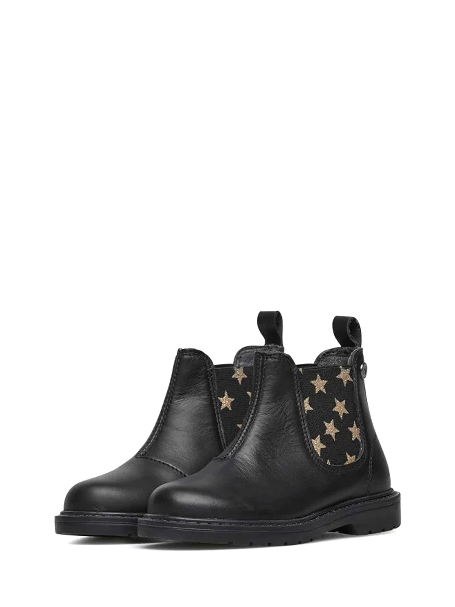 Stivaletti Nero Oro Naturino