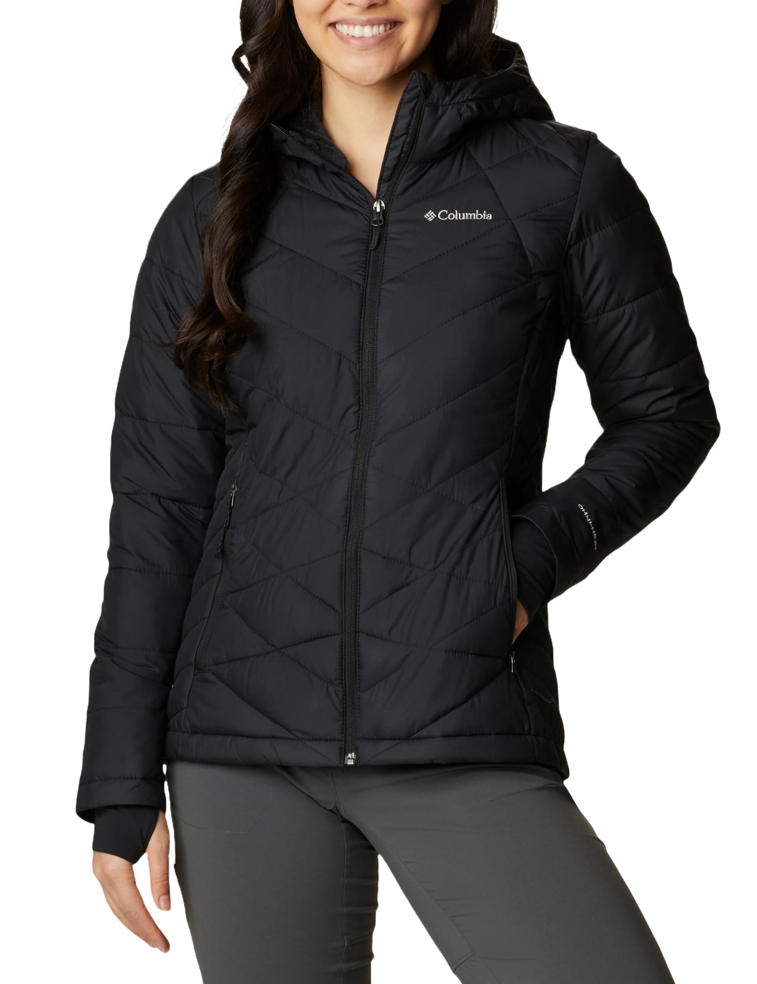 Piumini Nero Columbia