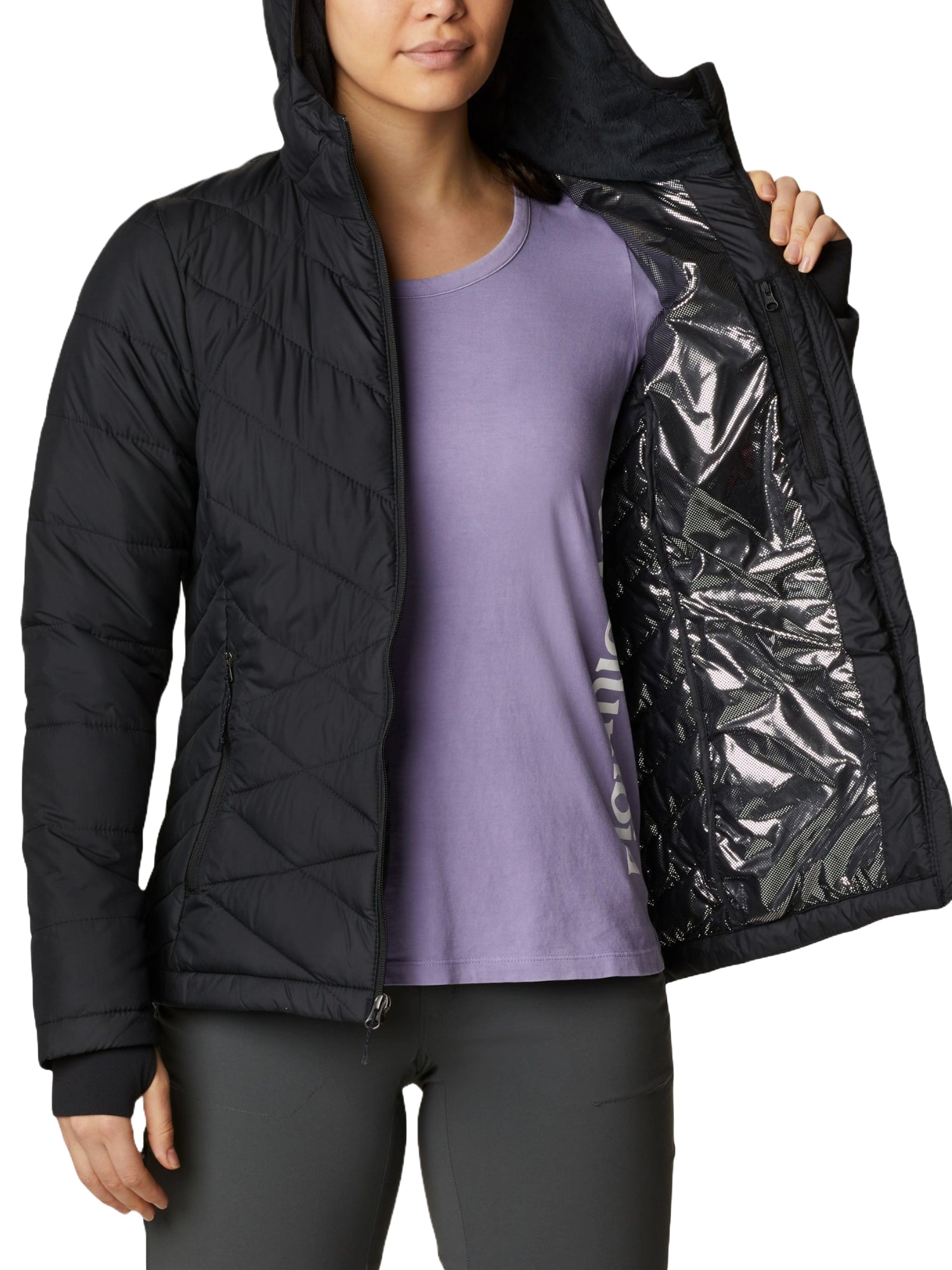 Piumini Nero Columbia