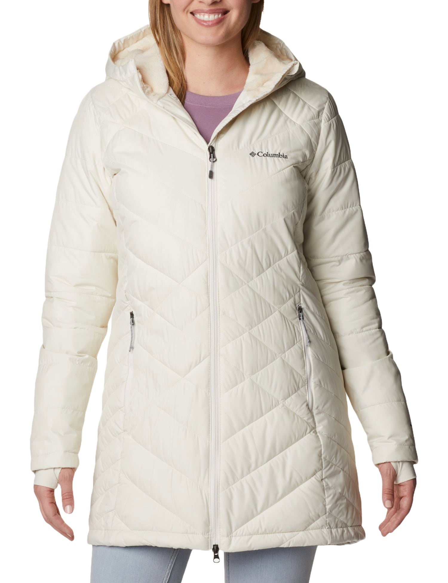 Piumini Bianco Columbia