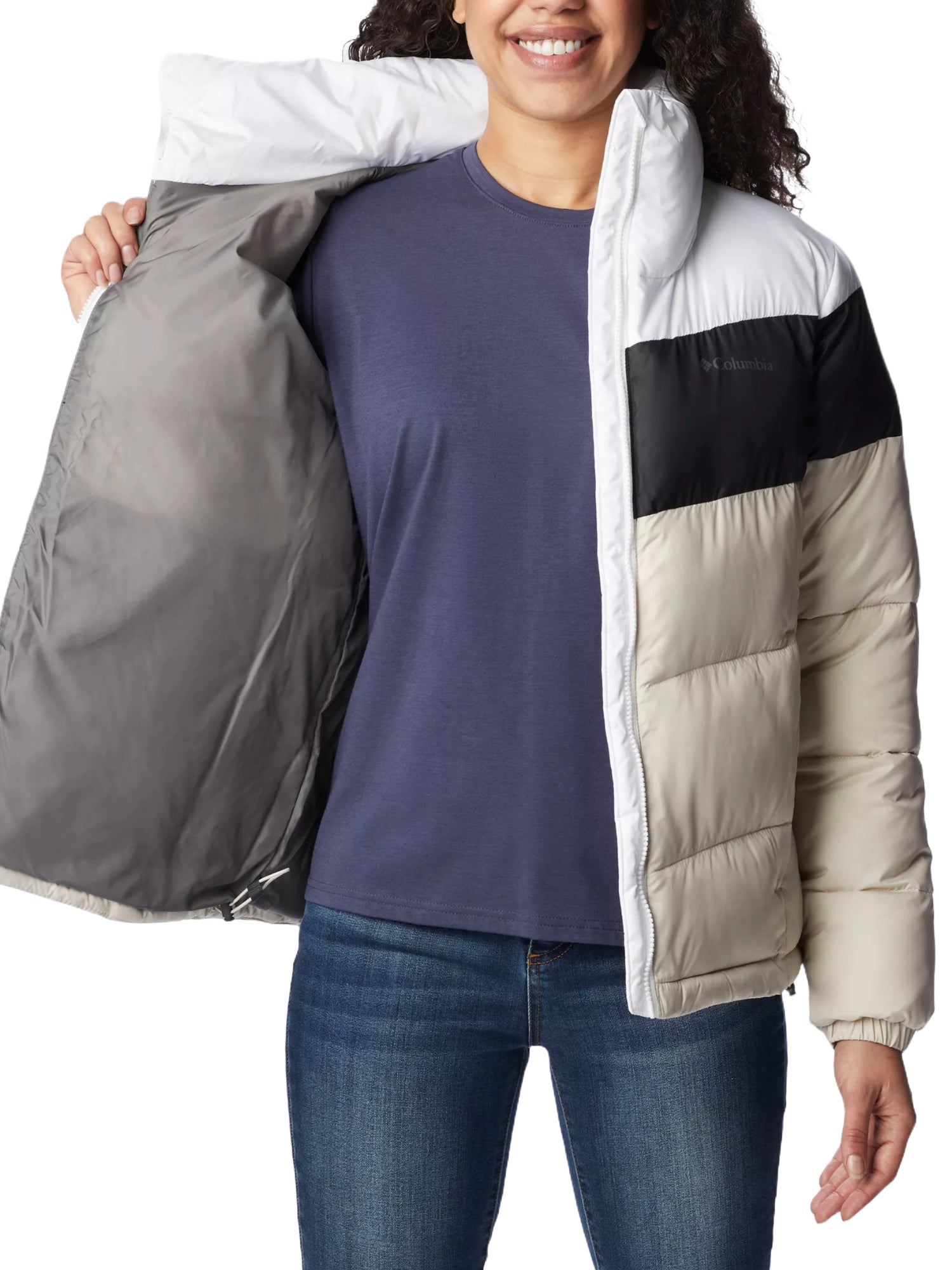 Piumini Bianco Columbia