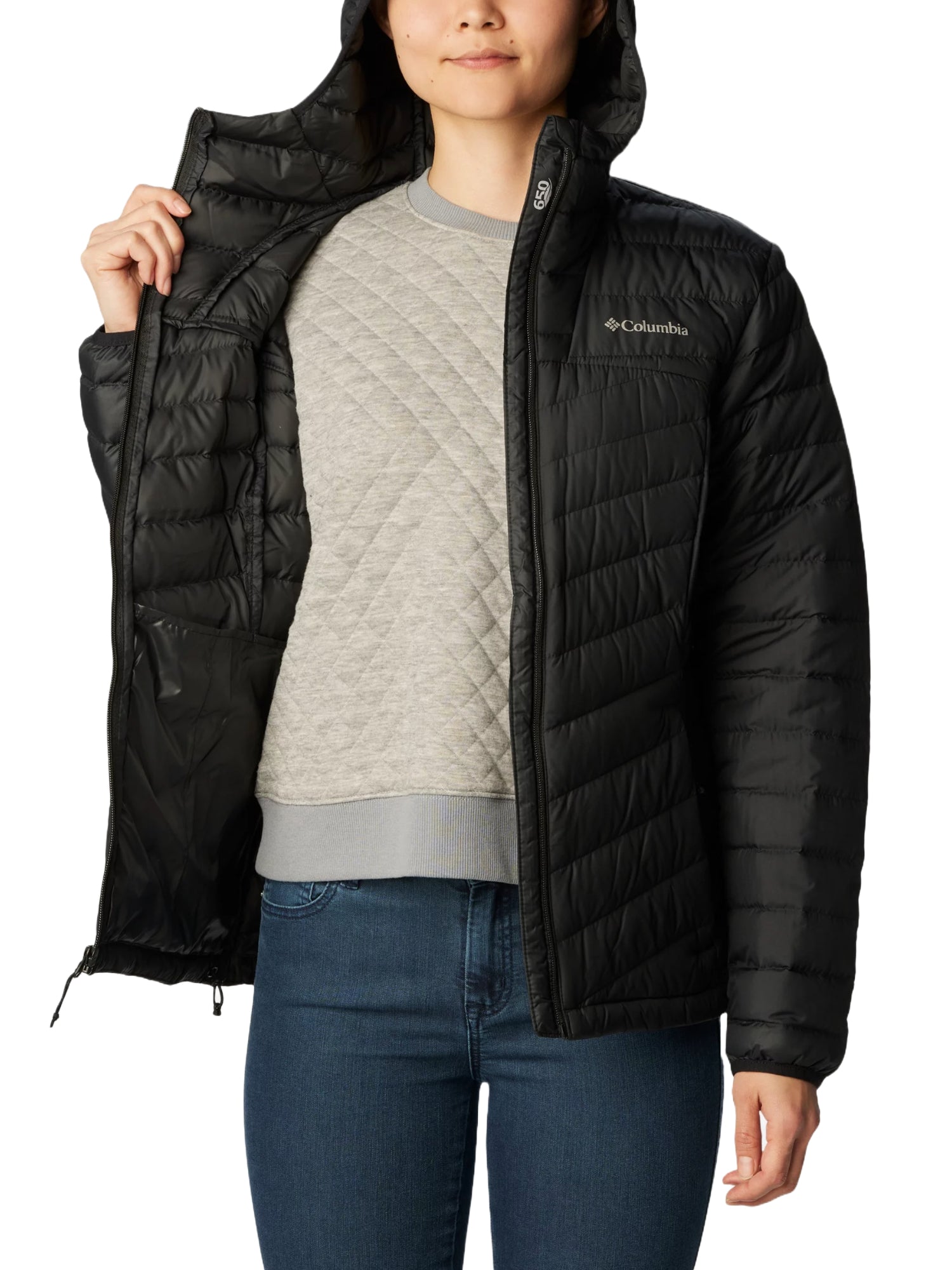 Piumini Nero Columbia