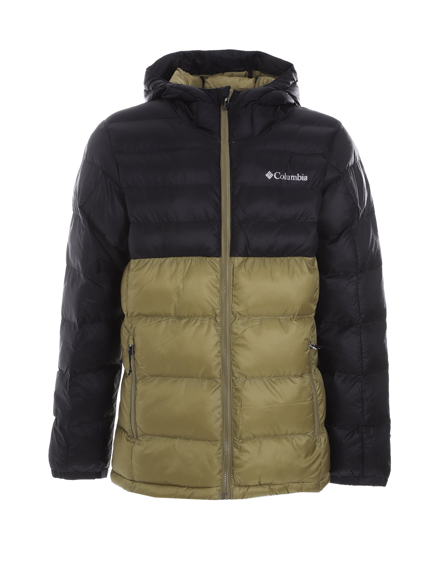 Piumini Nero Verde Columbia