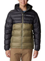 Piumini Nero Verde Columbia