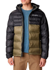 Piumini Nero Verde Columbia