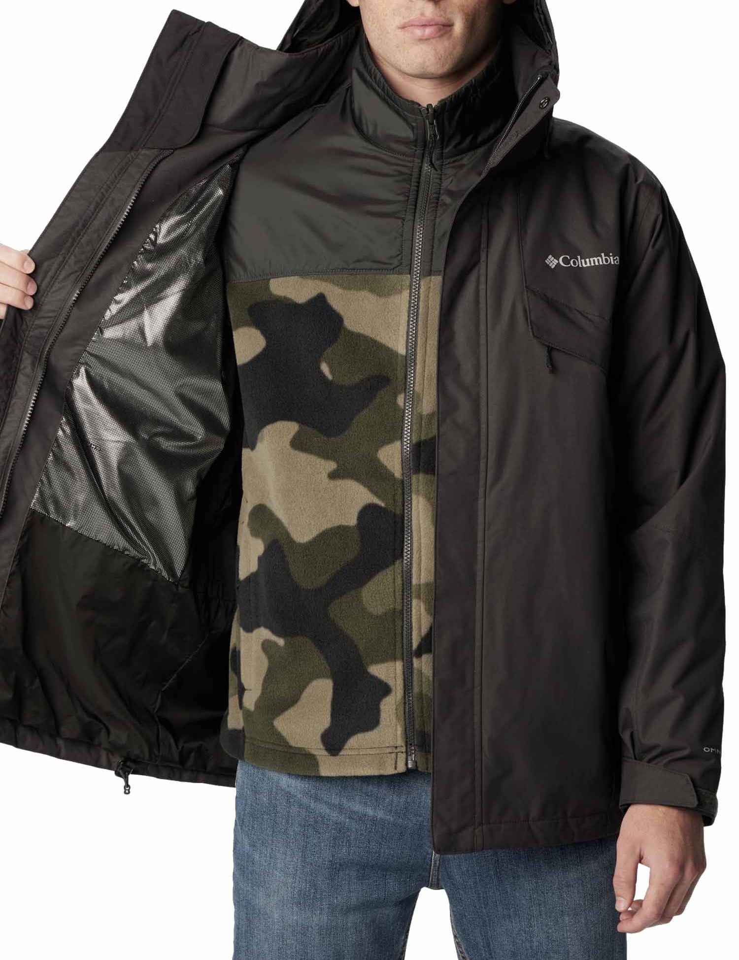 Giacche Nero Columbia