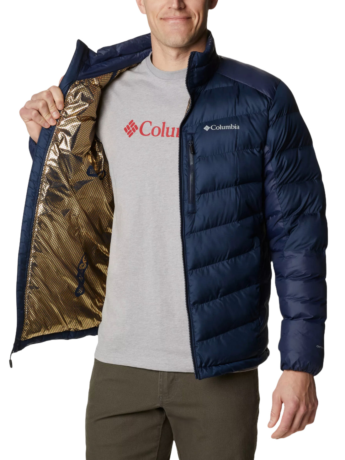 Piumini Blu Columbia