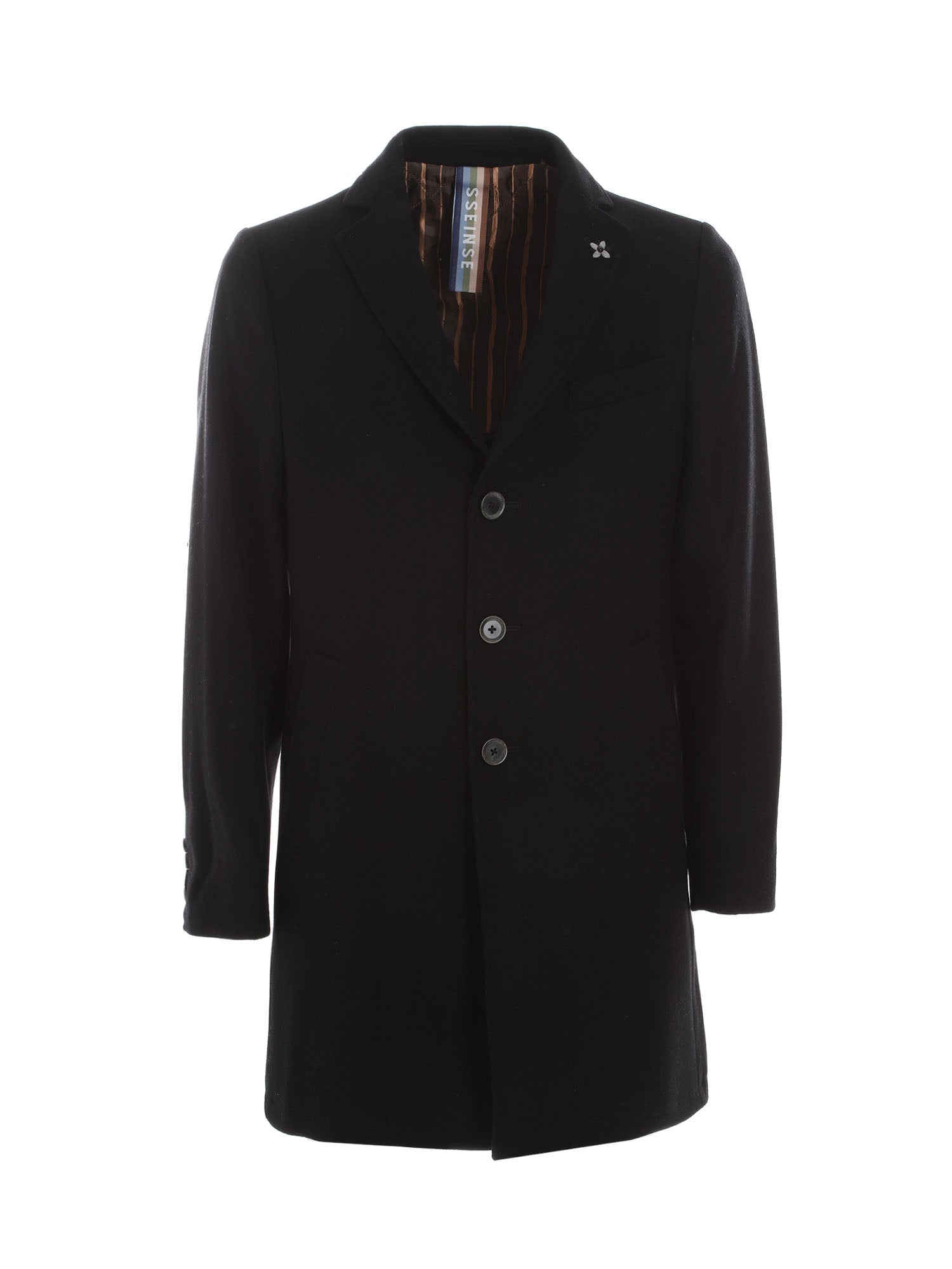 Cappotti Nero Sseinse