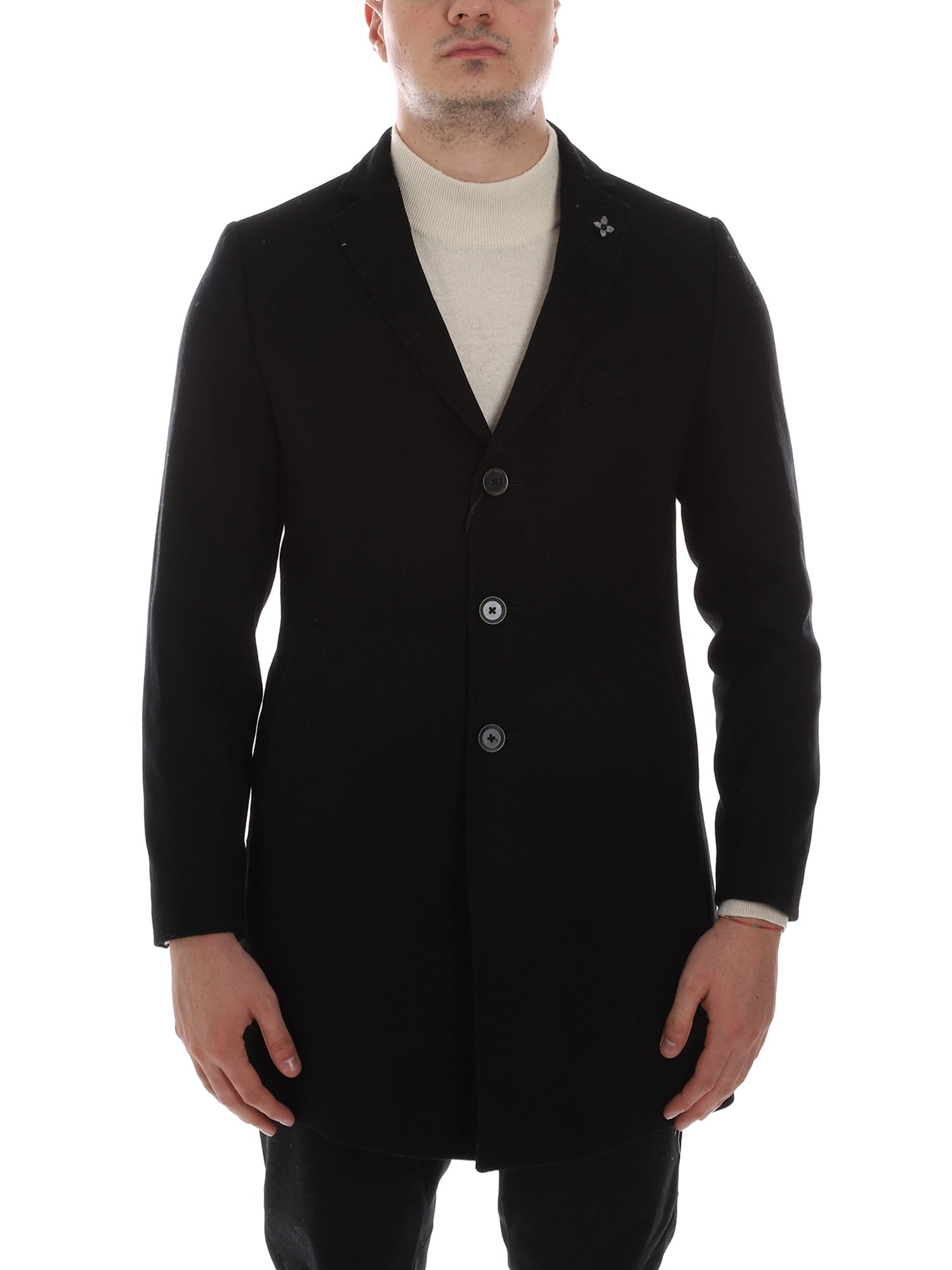 Cappotti Nero Sseinse