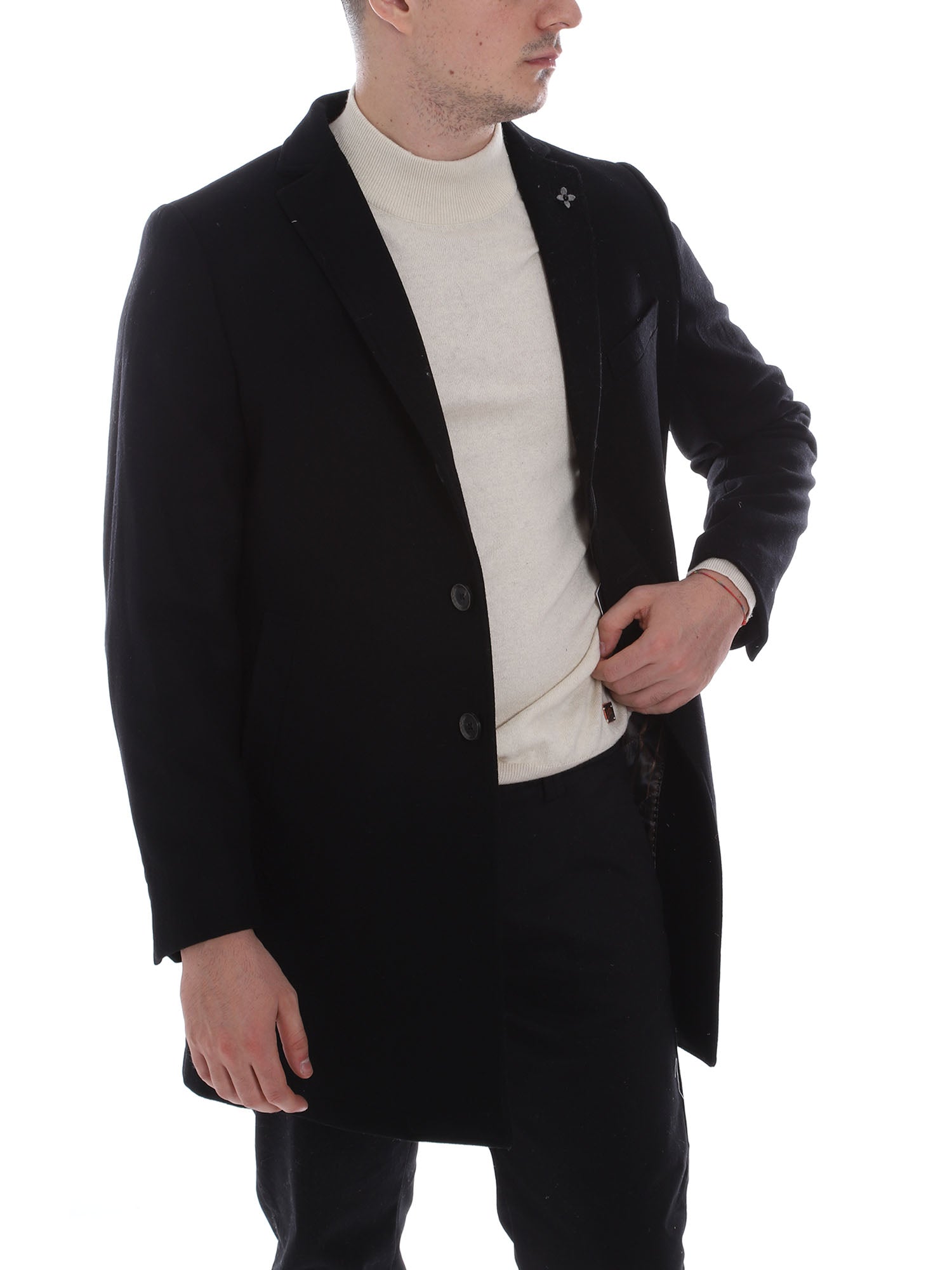 Cappotti Nero Sseinse