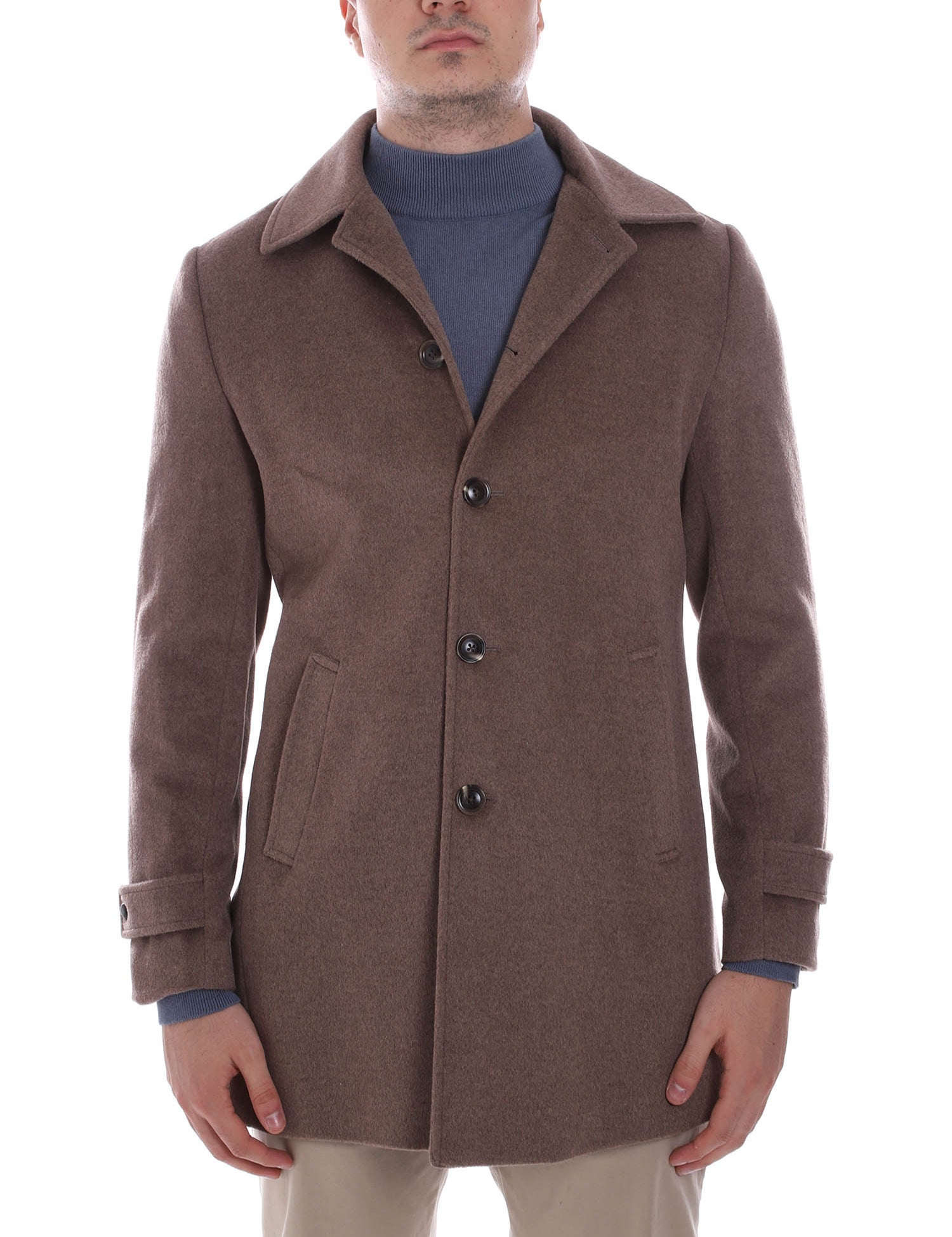 Cappotti Marrone Sseinse