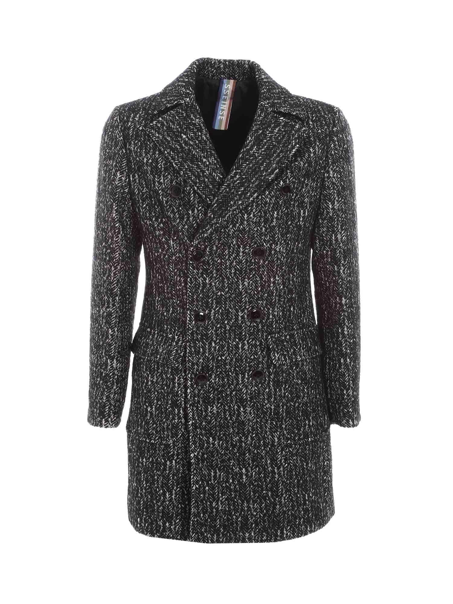 Cappotti Nero Sseinse