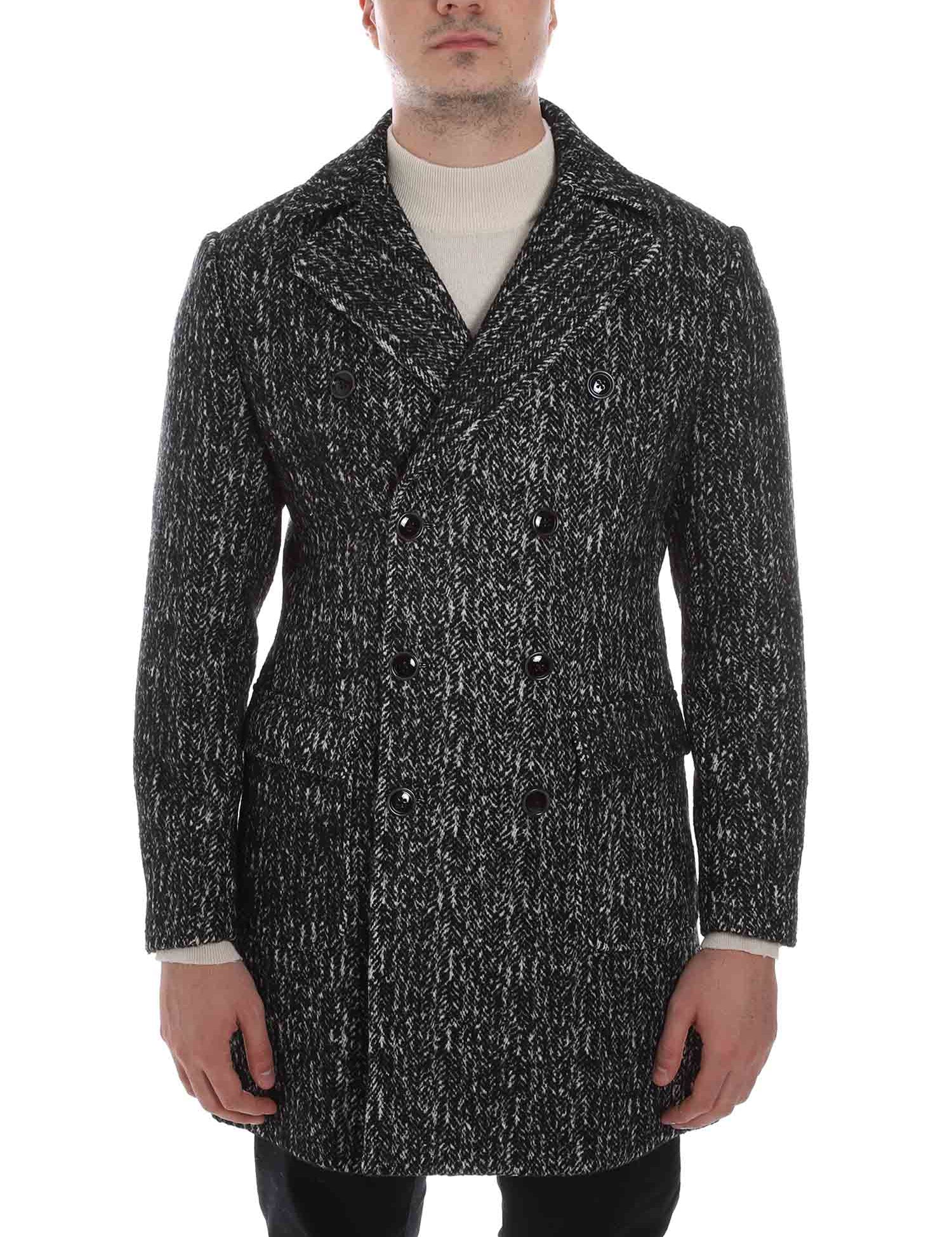 Cappotti Nero Sseinse