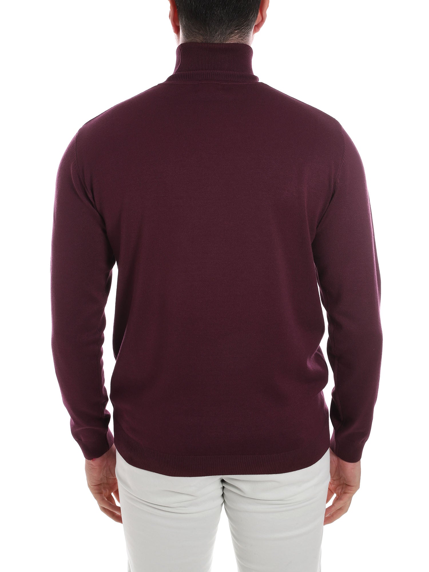 Maglie a collo alto Bordeaux Sseinse