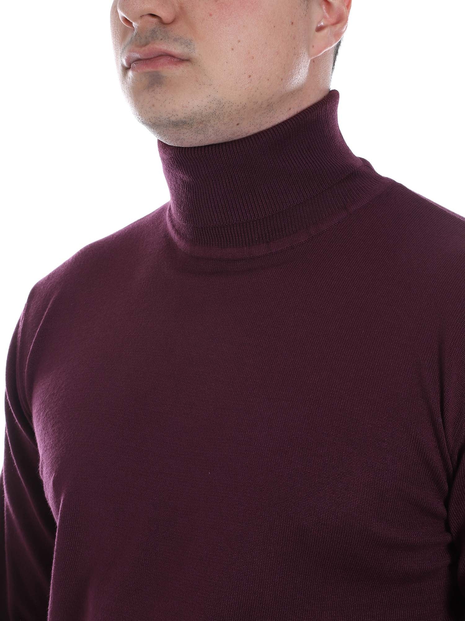 Maglie a collo alto Bordeaux Sseinse
