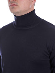 Maglie a collo alto Blu Sseinse