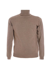 Maglie a collo alto Beige Sseinse