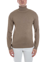 Maglie a collo alto Beige Sseinse