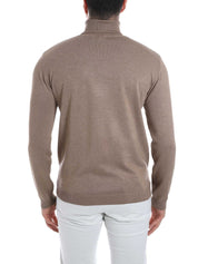 Maglie a collo alto Beige Sseinse