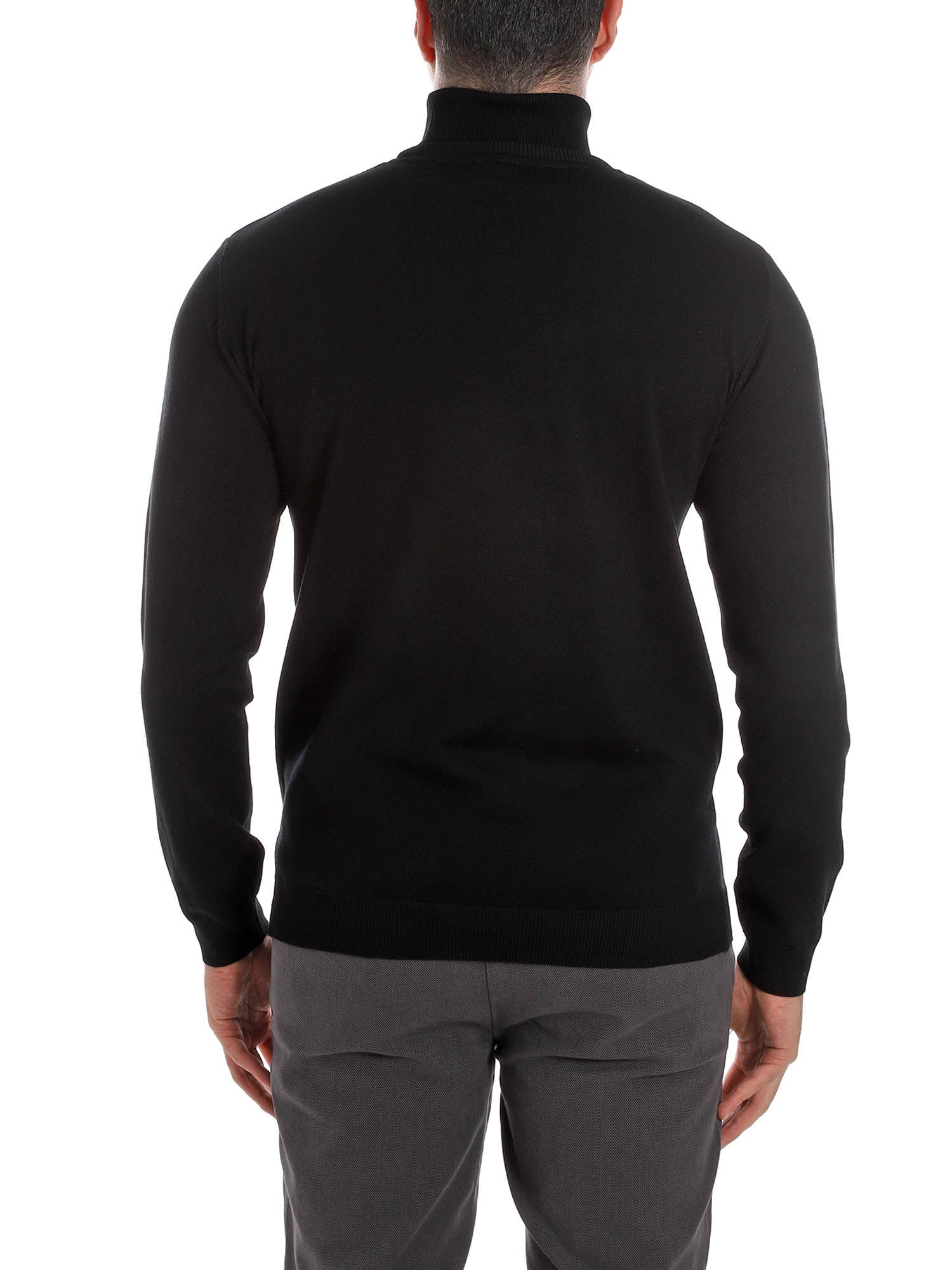 Maglie a collo alto Nero Sseinse