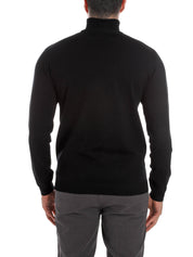 Maglie a collo alto Nero Sseinse