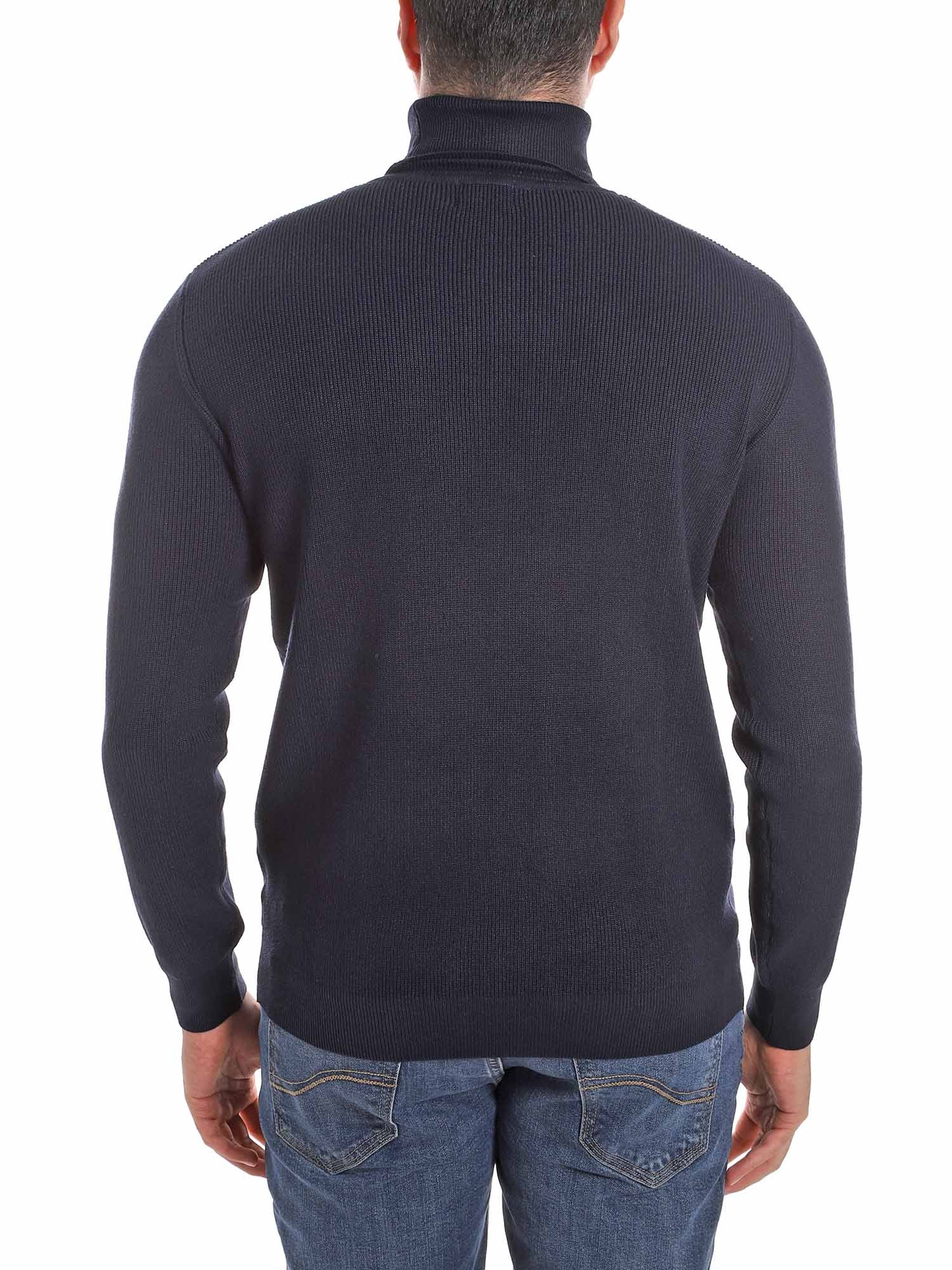 Maglie a collo alto Blu Sseinse