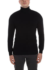 Maglie a collo alto Nero Sseinse