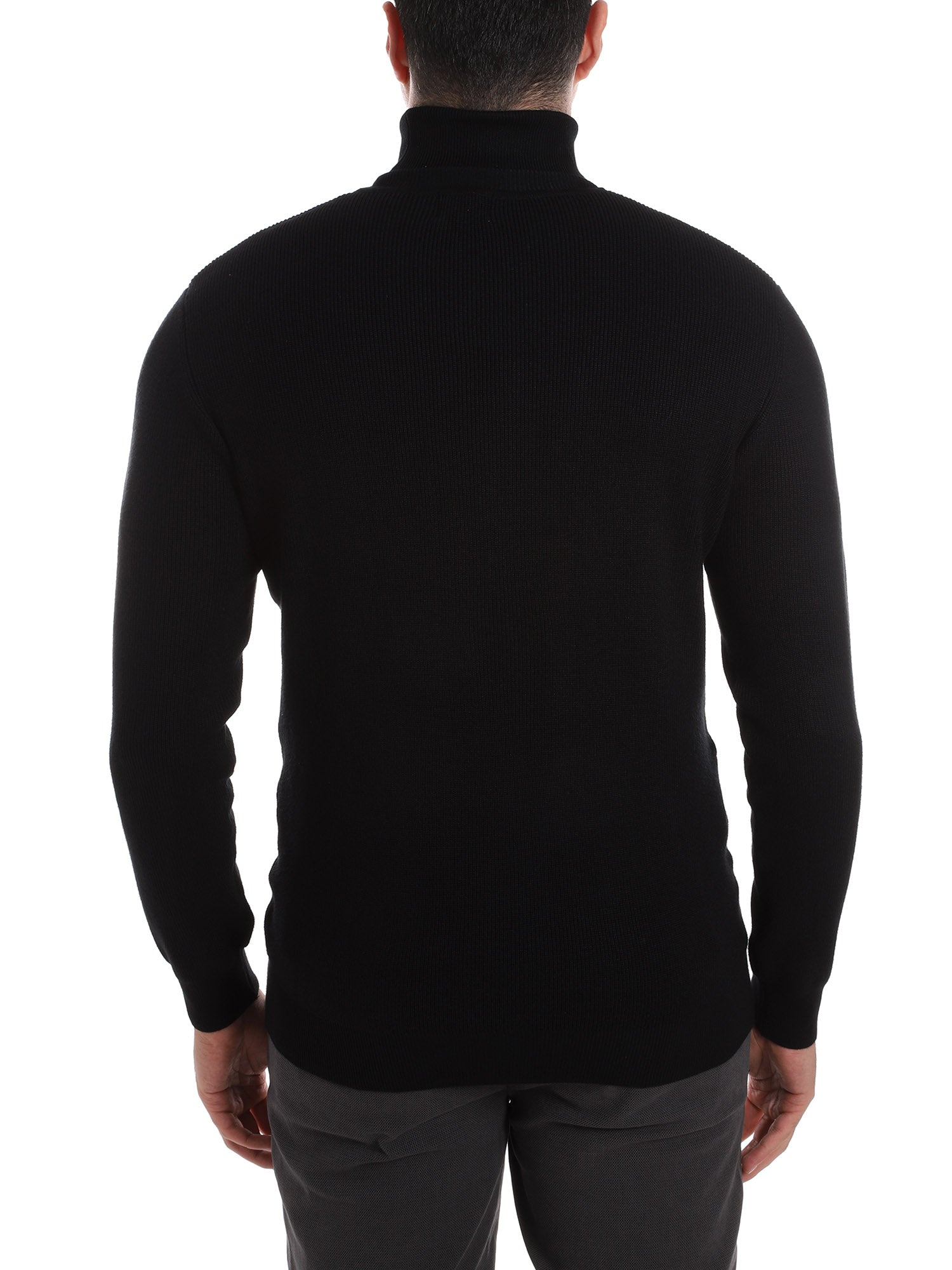 Maglie a collo alto Nero Sseinse