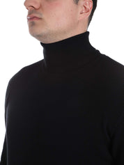 Maglie a collo alto Nero Sseinse